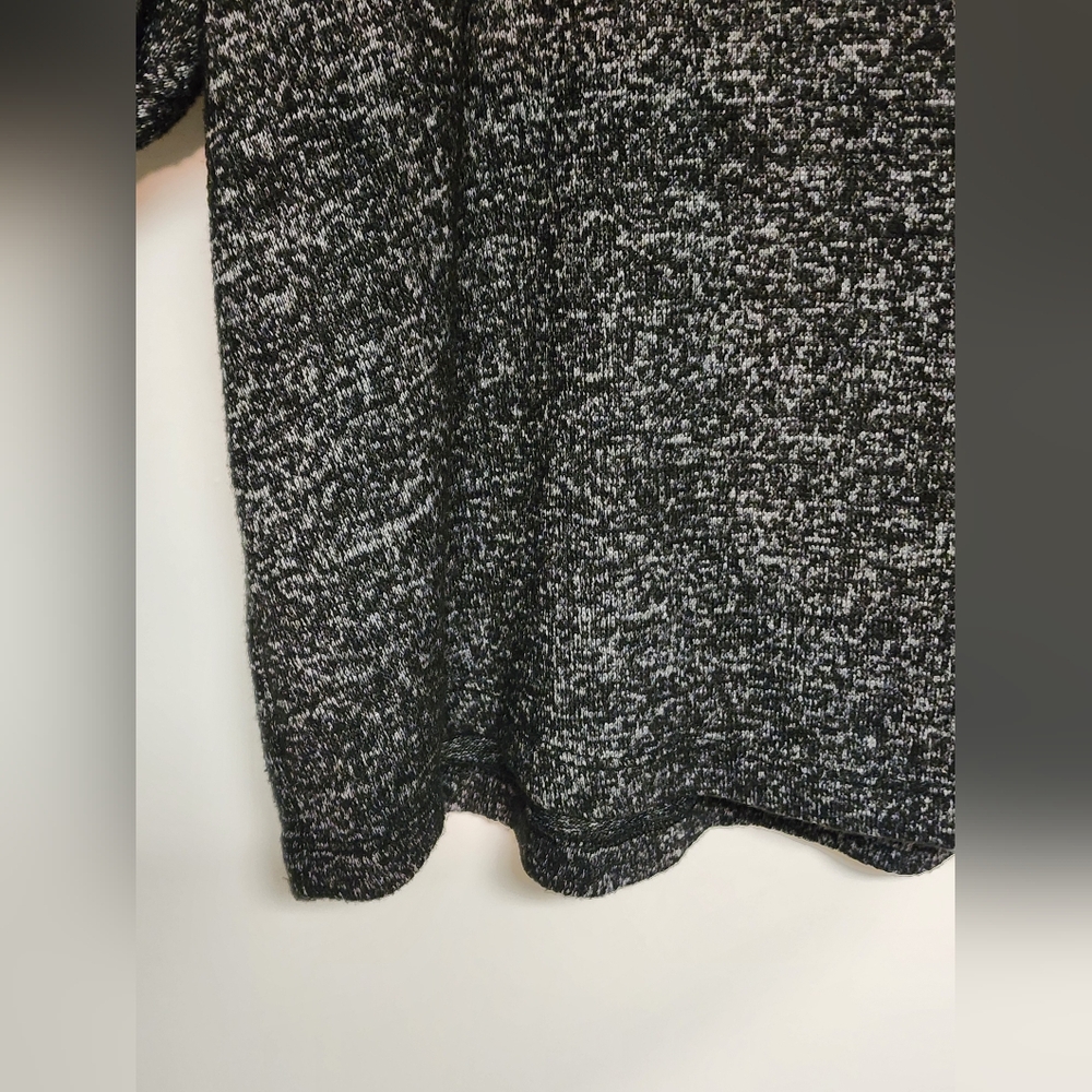 Y2K PINK Victoria's Secret V Neck Heathered Grey Long Sleeve Xs Oversized Style - Picture 5 of 11